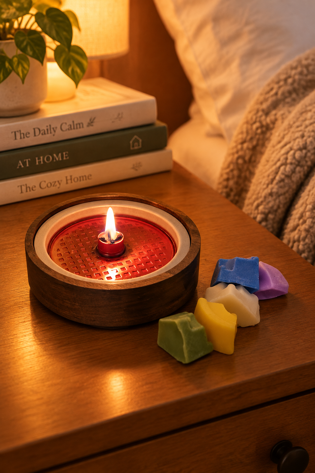 Nightstand Lifestyle with Refills